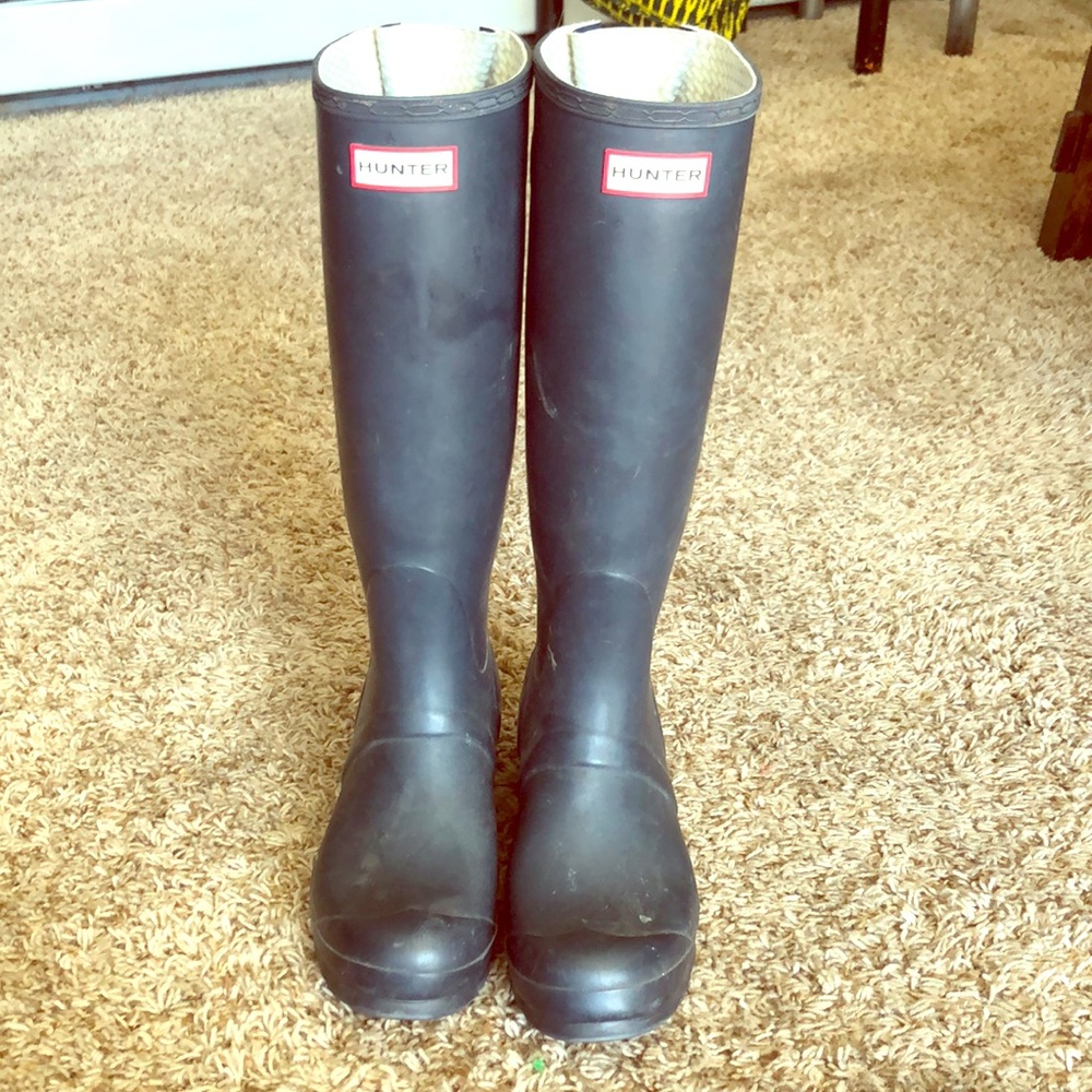 Hunter rain boots
